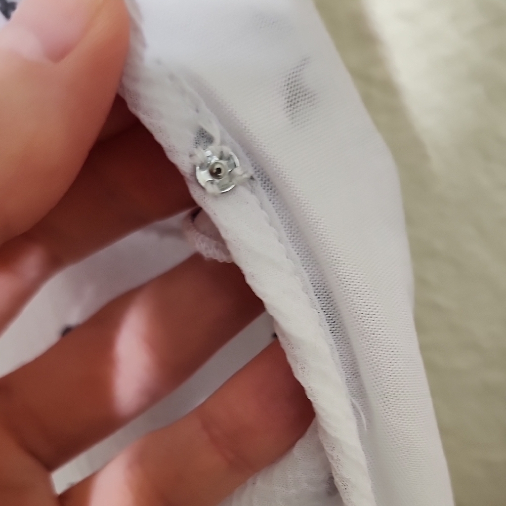 H&M White Ruffled Sleeveless Mini Dress - Picture 5 of 12